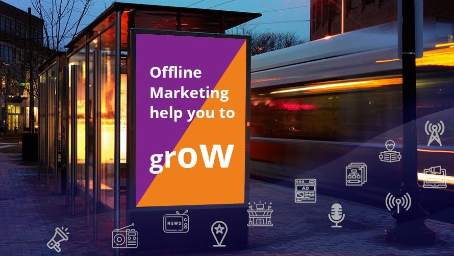 offline marketing banner
